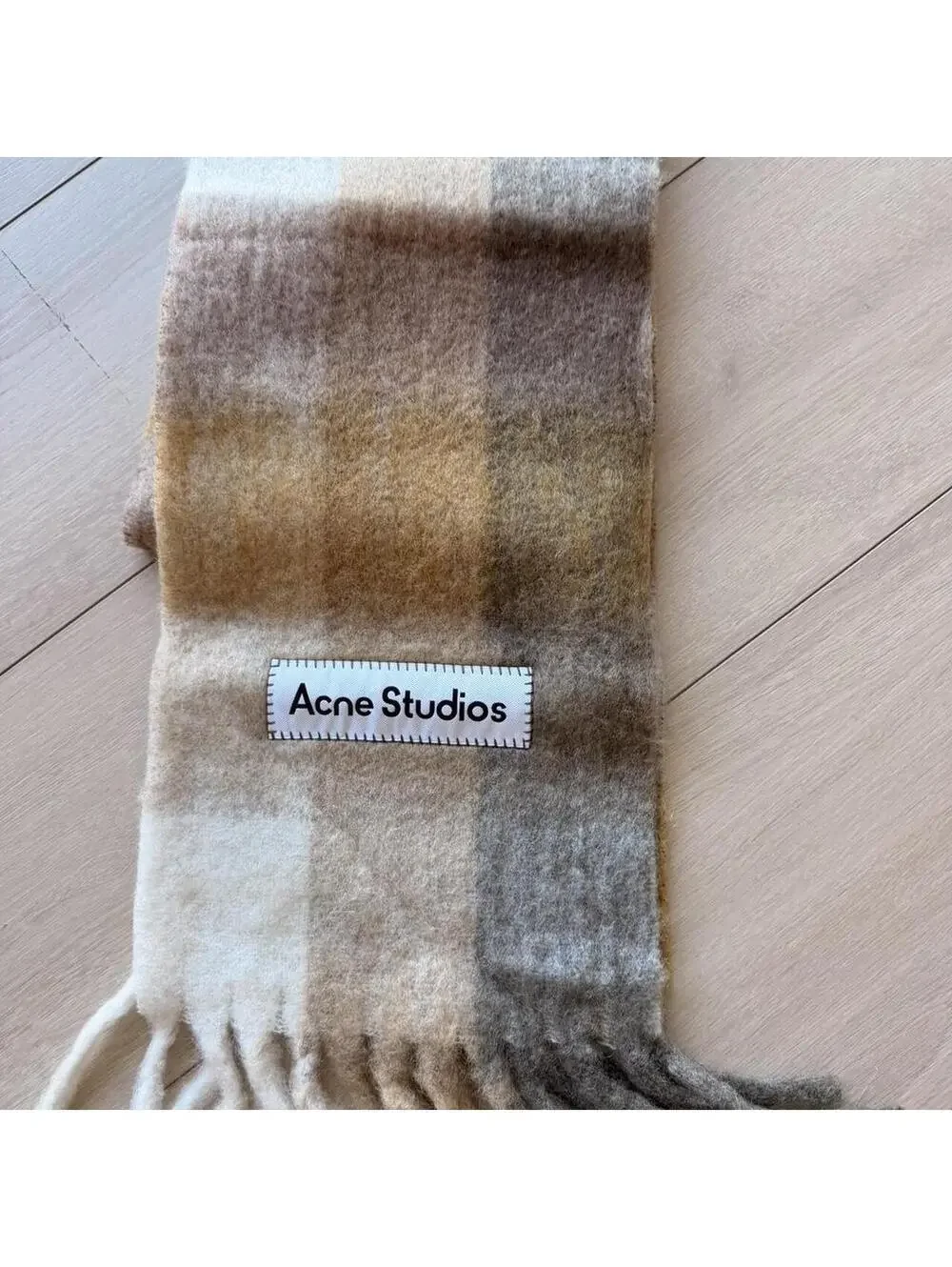 Acne Studios Women's Multi and Brown Scarf-wrap